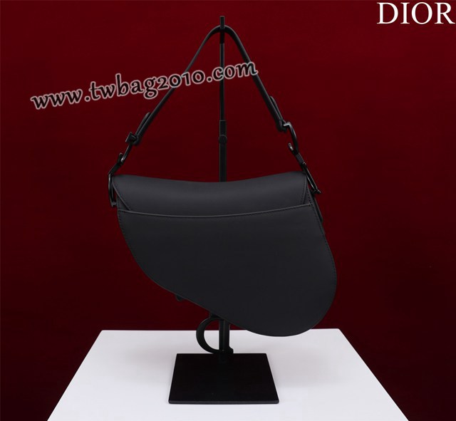 Dior专柜新款迪奥高仿原单长肩带大小号牛皮马鞍包手拎斜挎包 djfk1773